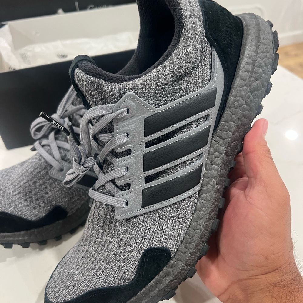 Adidas UltraBOOST x GOT Black and Gray Shoes